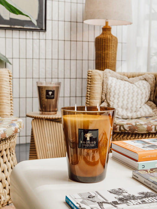 Scented Five-Wick Candle Prestigieuses Leather Vetiver & Musk
