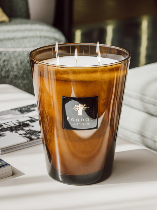 Scented Five-Wick Candle Prestigieuses Leather Vetiver & Musk