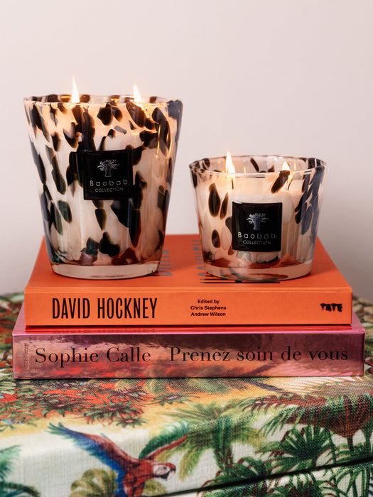 Scented Candle Black Pearls Grapefruit Ginger & Rose
