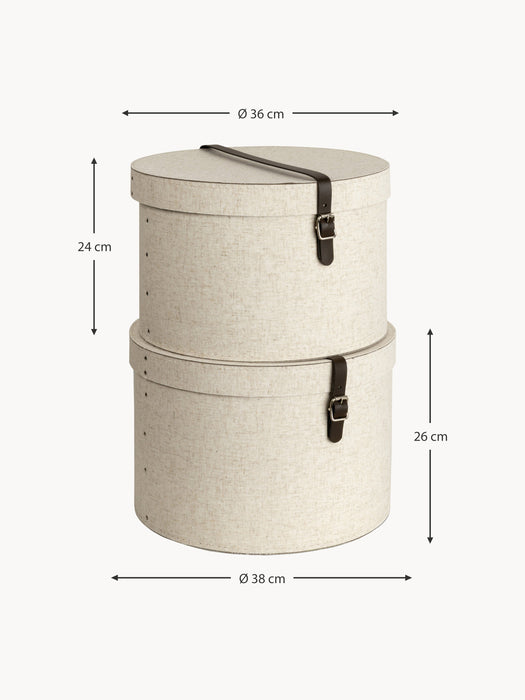 Storage Boxes Rut Set of 2