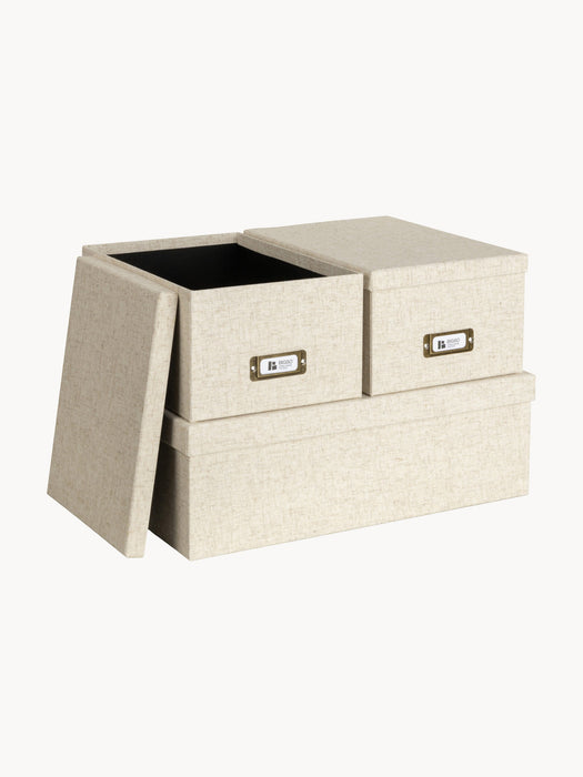 Storage Boxes Inge II Set of 3