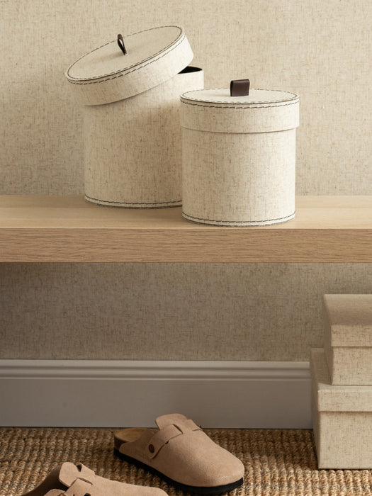 Storage Boxes Leonore Set of 2