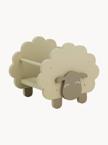 Kids Sheep-Shaped Shelf Dolly