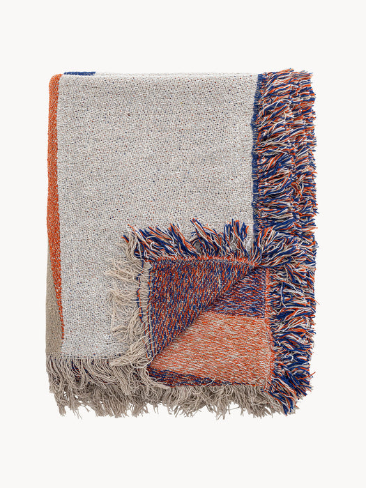Reversible Throw Clarita with Fringes