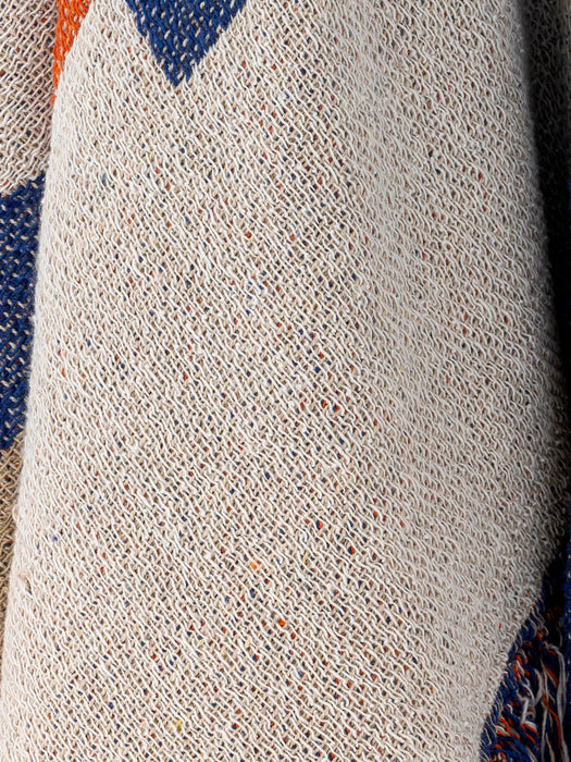 Reversible Throw Clarita with Fringes