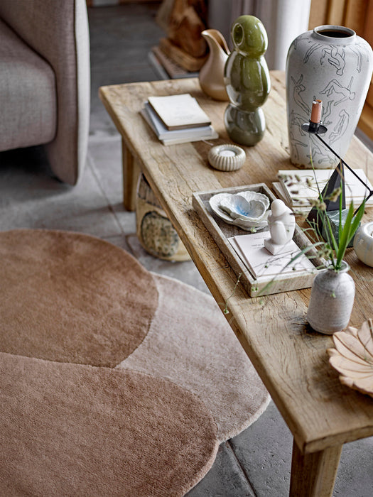 Organic Shape Wool Rug Denton