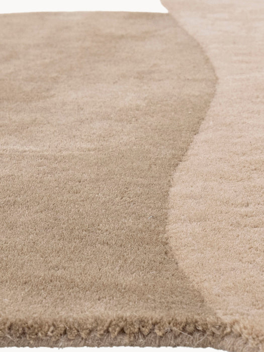 Organic Shape Wool Rug Denton