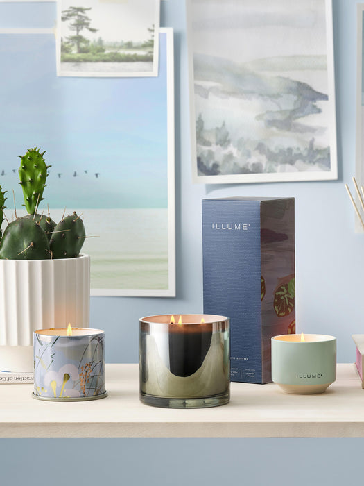 Scented Candle Vanity Jasmine & Salty Sea Air