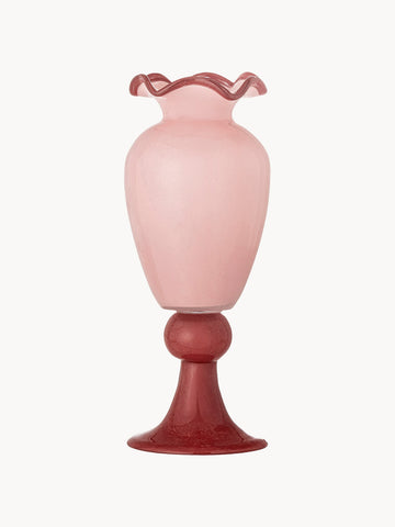 Mouth-Blown Vase Frills, H 34 cm