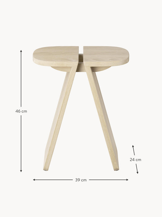 Oak Wood Stool Avio