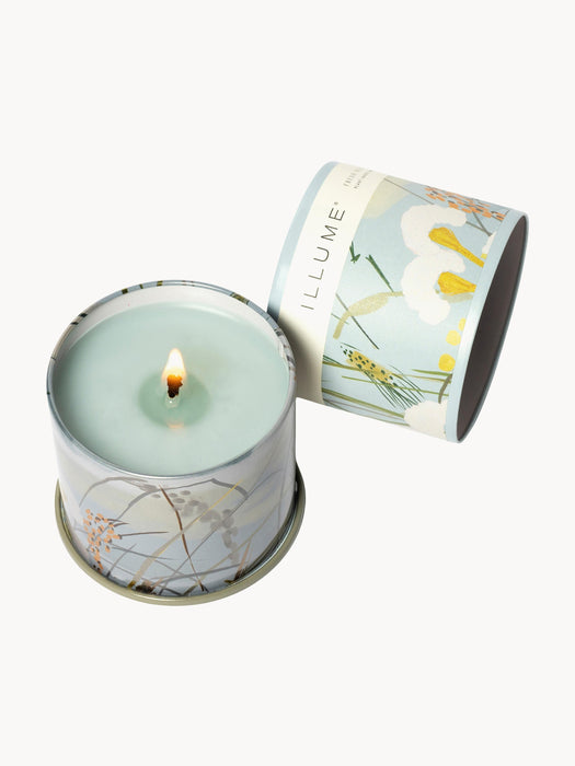 Scented Candle Vanity Tin Jasmine & Salty Sea Air