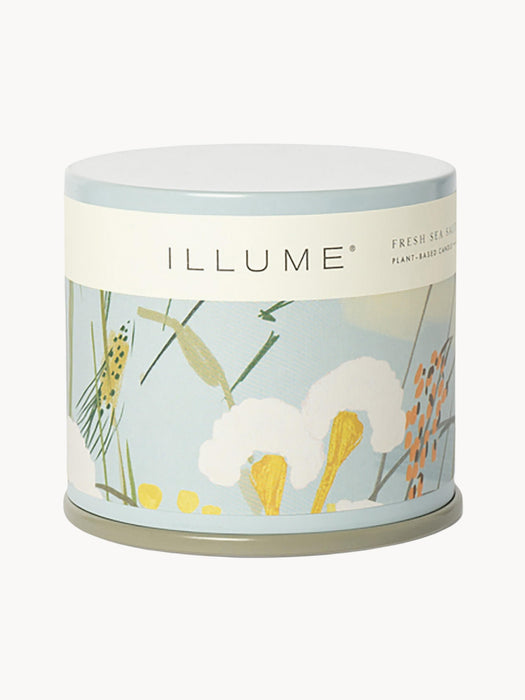 Scented Candle Vanity Tin Jasmine & Salty Sea Air