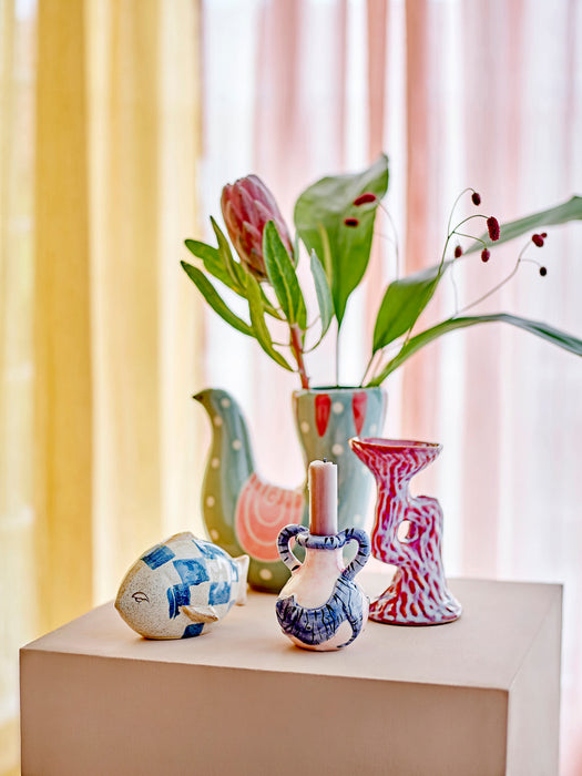 Hand-Painted Vase Trudy, H 19 cm