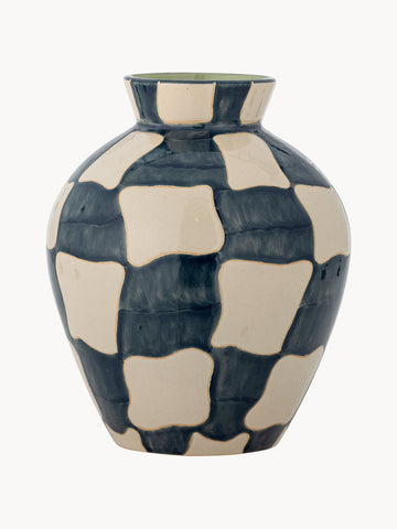 Hand-Painted Vase Check, H 24 cm