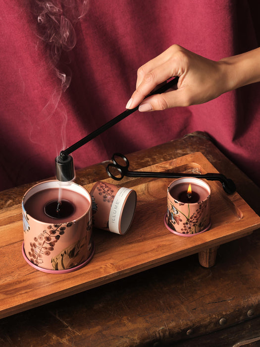 Scented Candle Vanity Cashmere Musk Tobacco Leaf & Orange