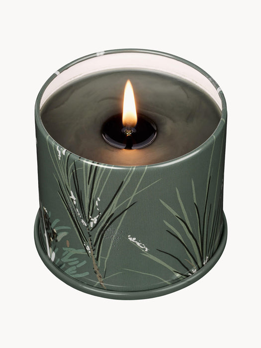Scented Candle Vanity Tin Fir Needles Cinnamon & Oak Moss