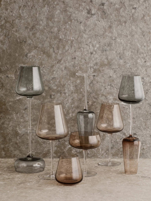 Belo Mouth-Blown Champagne Flutes, Set of 2