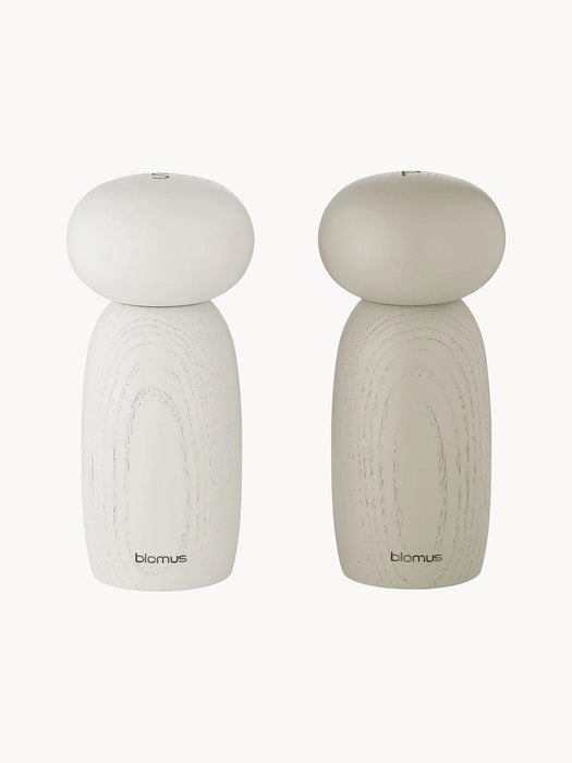 Moli Ash Wood Salt and Pepper Mills, Set of 2