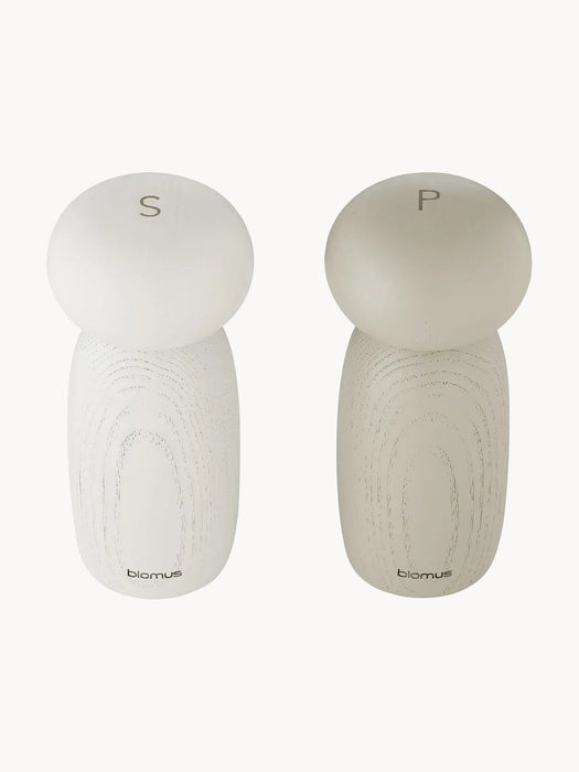 Moli Ash Wood Salt and Pepper Mills, Set of 2