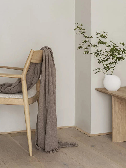 Merino Wool Throw Fungi