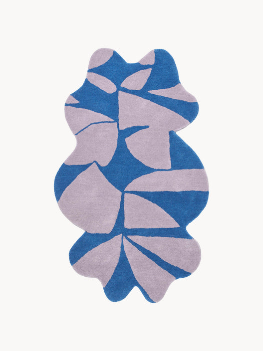 Hand Woven Wool Rug Inky