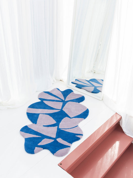 Hand Woven Wool Rug Inky