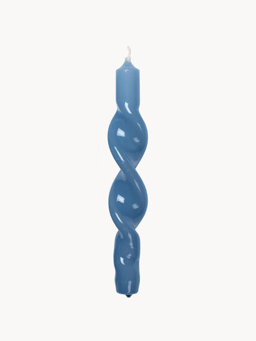 Handmade Tapered Candles Twist, Set of 2