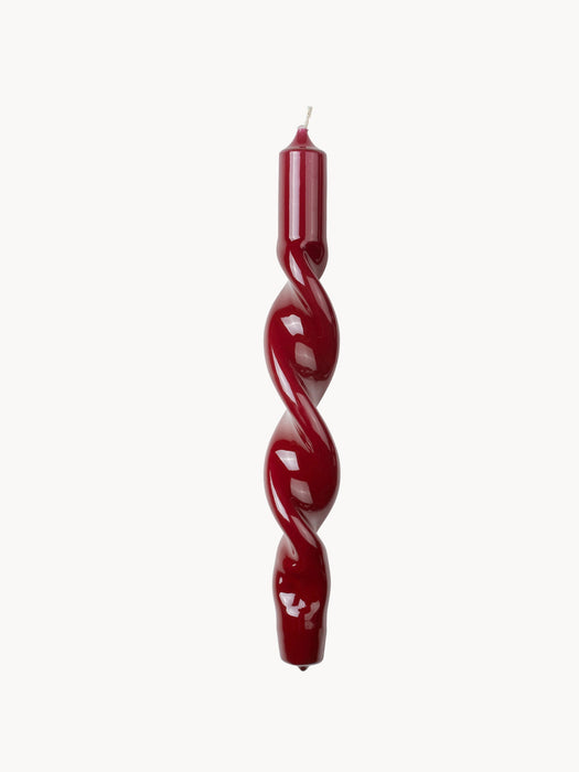 Handcrafted Dinner Candles Twist Set of 2