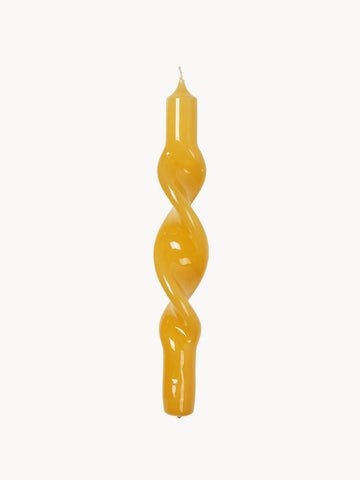 Handcrafted Tapered Candles Twist, Set of 2