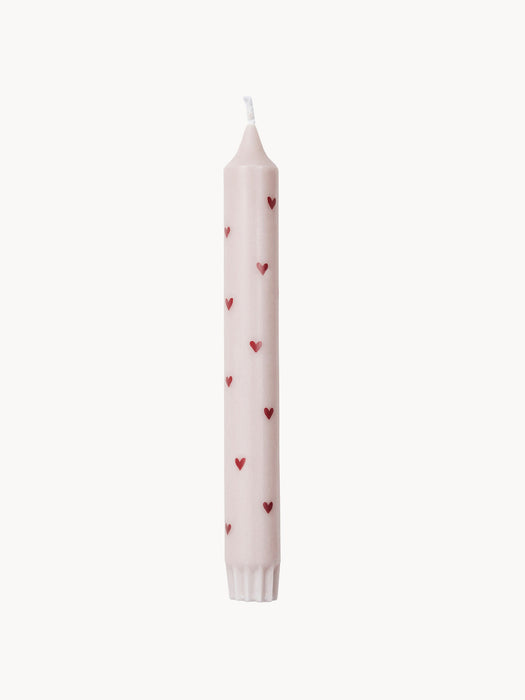 Handmade Dinner Candles Amor, Set of 2