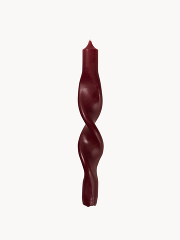 Handcrafted Tapered Candles Twist, Set of 2