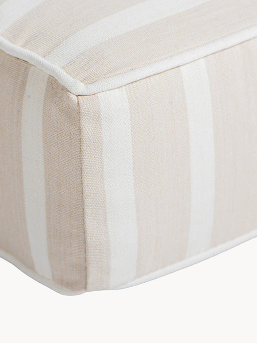 Lounger Seat Cushion Cover Slip with Stripes