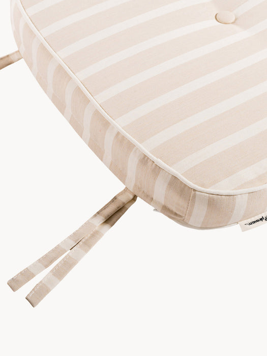 Al Fresco Seat Cushion with Stripes