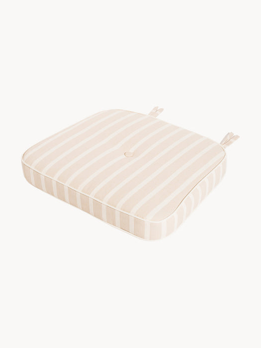 Al Fresco Seat Cushion with Stripes