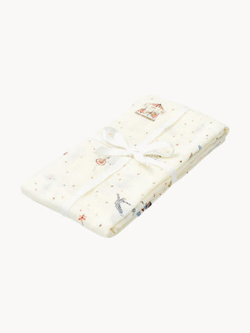 Carousel Organic Cotton Swaddle