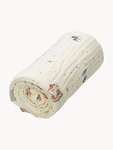 Carousel Cotton Cuddly Blanket