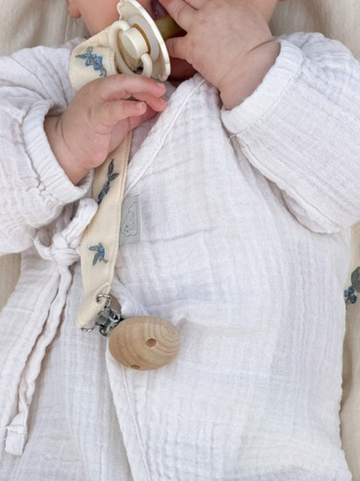 Blueberries Organic Cotton Pacifier Holder