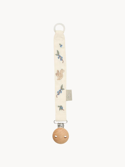 Blueberries Organic Cotton Pacifier Holder