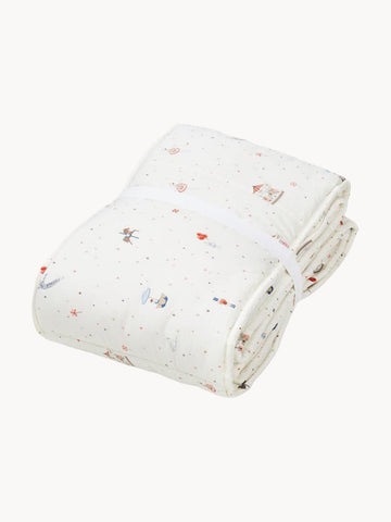 Carousel Cotton Cot Bumper