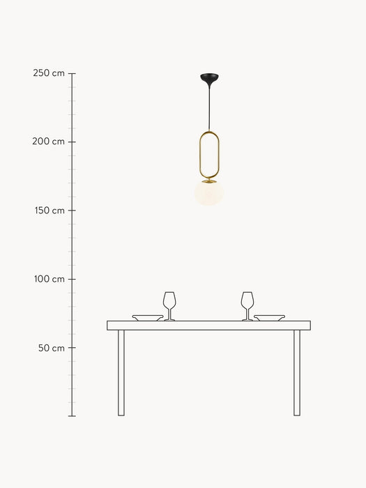 Small Mouth-Blown Pendant Light Shapes