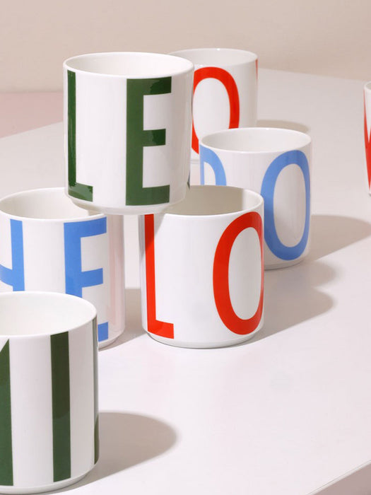 Cup Vintage ABC Love