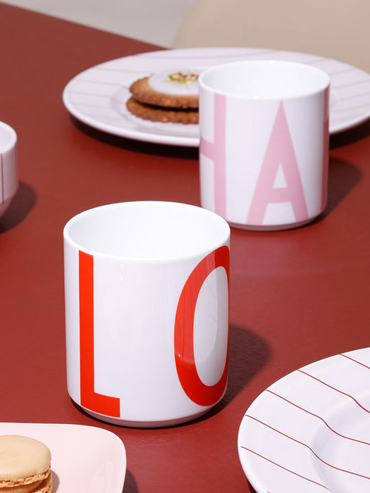 Cup Vintage ABC Love