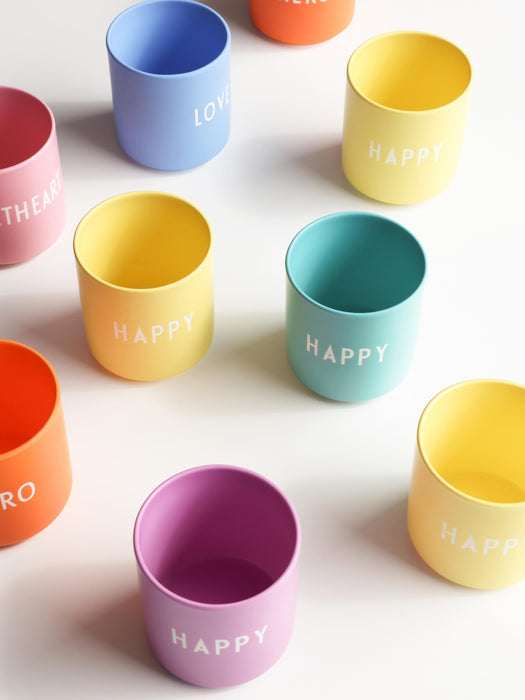 Cup Favourite with Lettering Happy