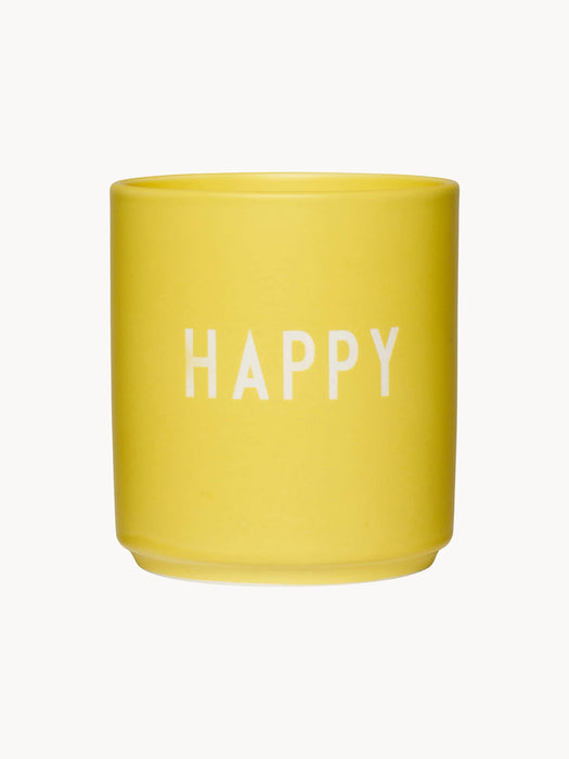 Cup Favourite with Lettering Happy