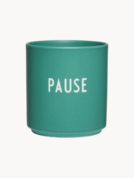 Cup Favourite with Lettering Pause