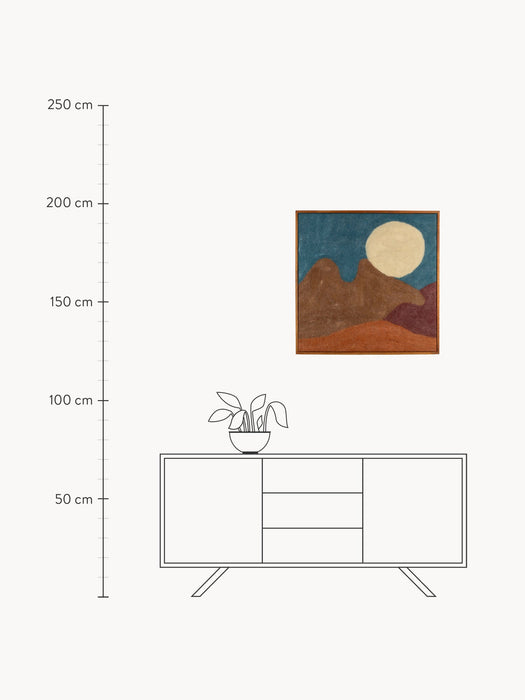 Framed Canvas Art Chandra