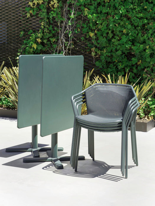 Folding Garden Table Darwin, 70 x 70 cm
