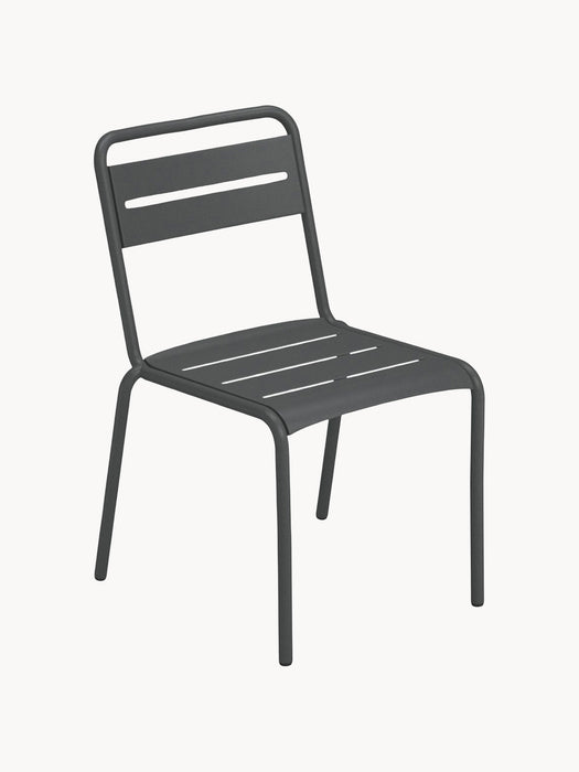 Stackable Garden Chairs Star Set of 2