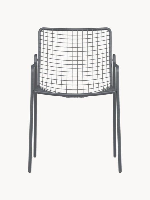 Stackable Garden Chair Rio R50 with Armrests
