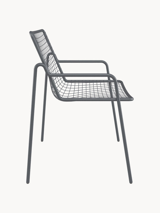 Stackable Garden Chair Rio R50 with Armrests